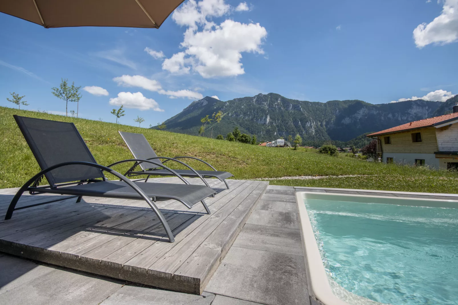 Chalet Gamsknogel Inzell-Zwembad