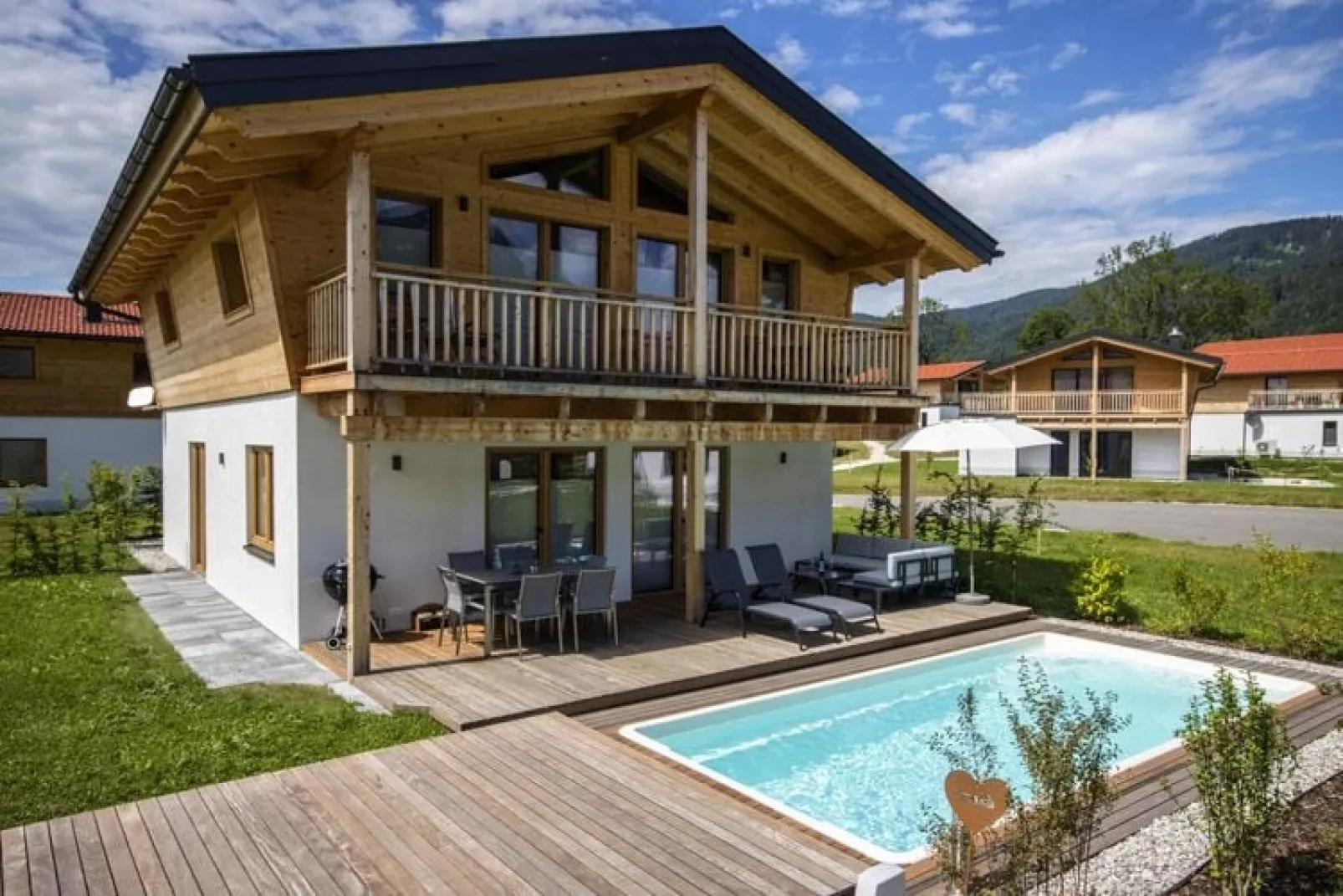 Chalet Falkenstein Inzell-Zwembad