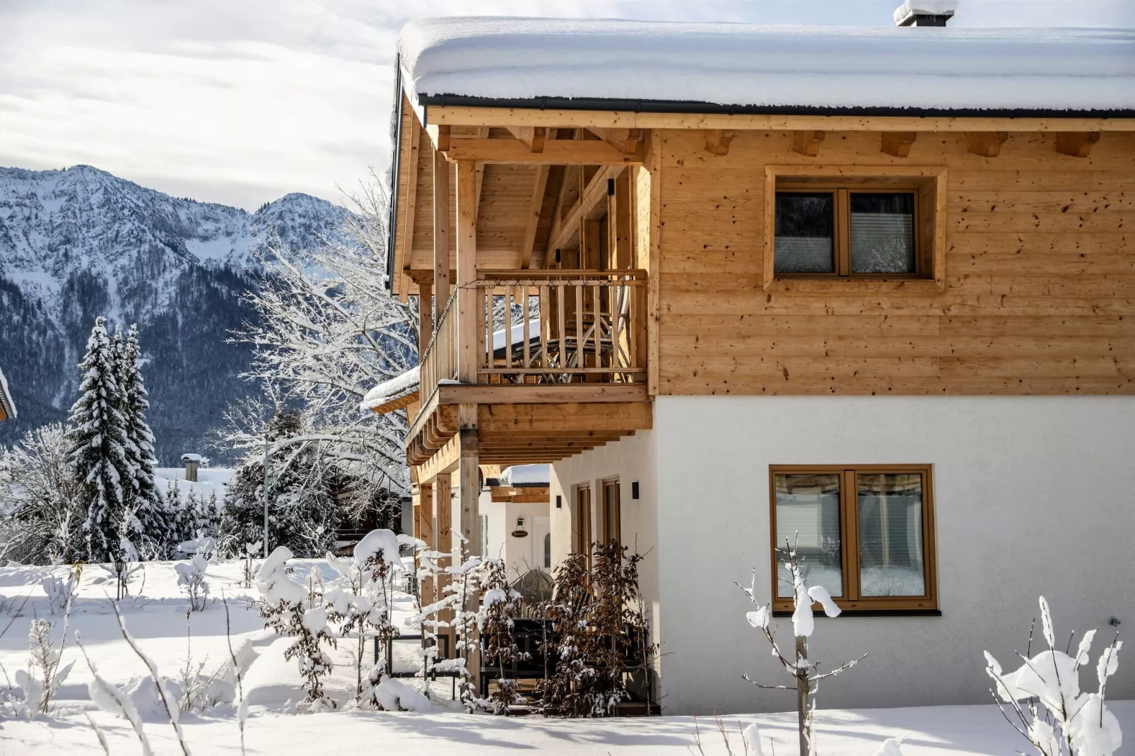 Chalet Falkenstein Inzell-Exterieur winter