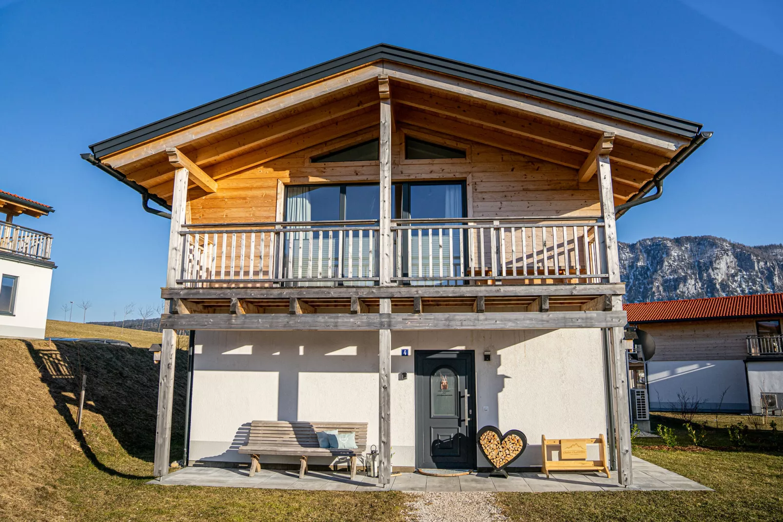 Chalet Charivari Inzell-Buitenkant zomer