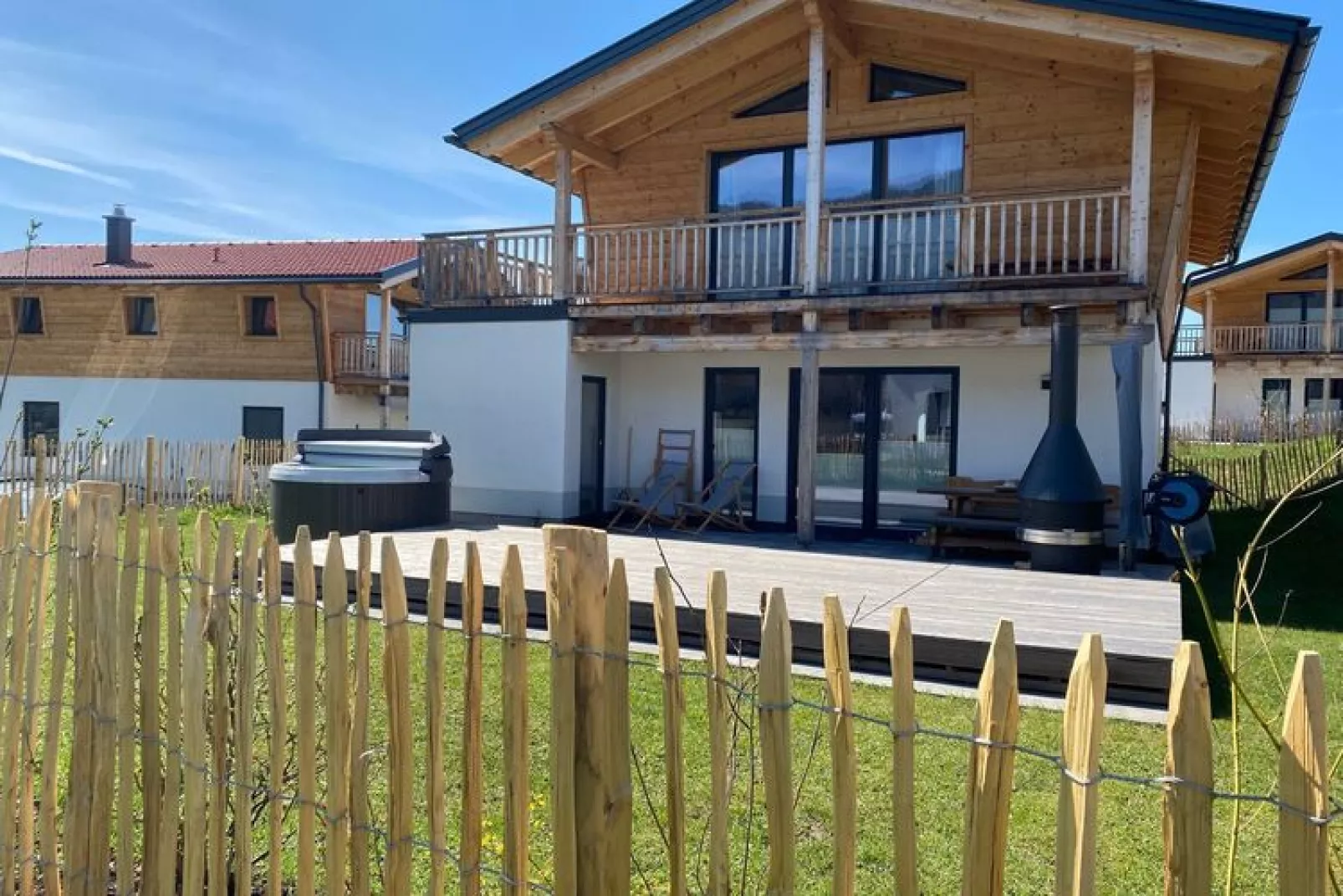 Chalet Charivari Inzell-Buitenkant zomer