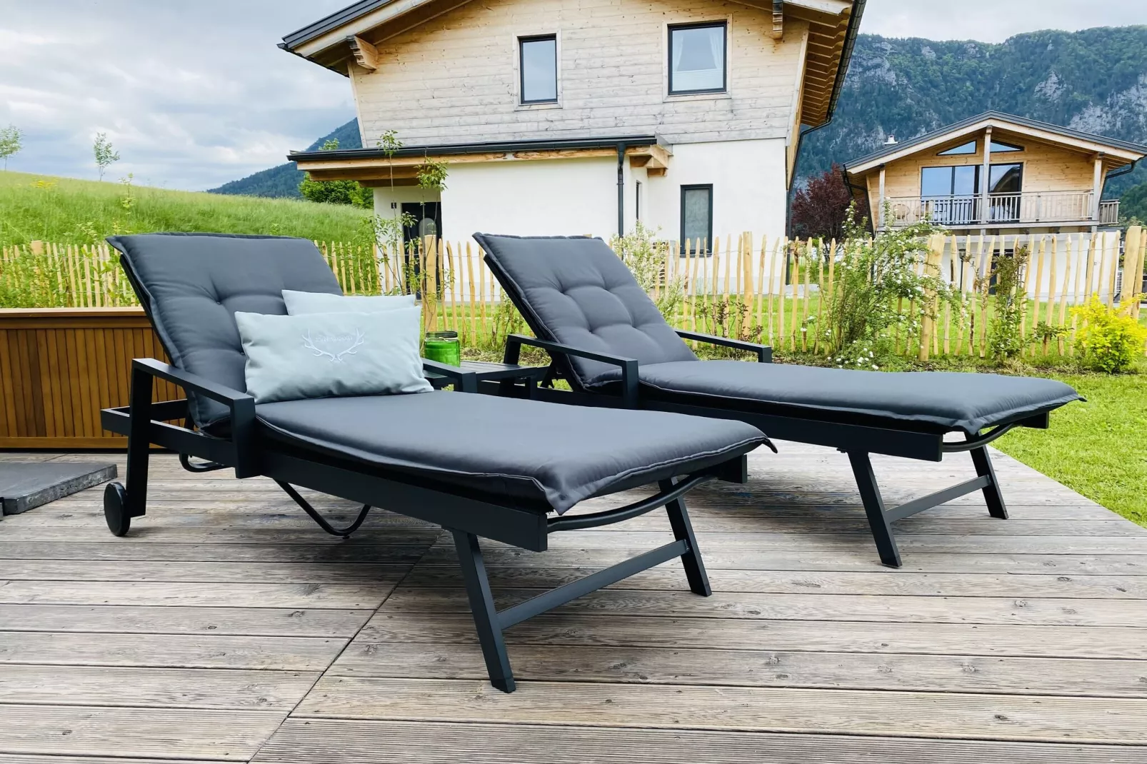 Chalet Charivari Inzell-Terrasbalkon