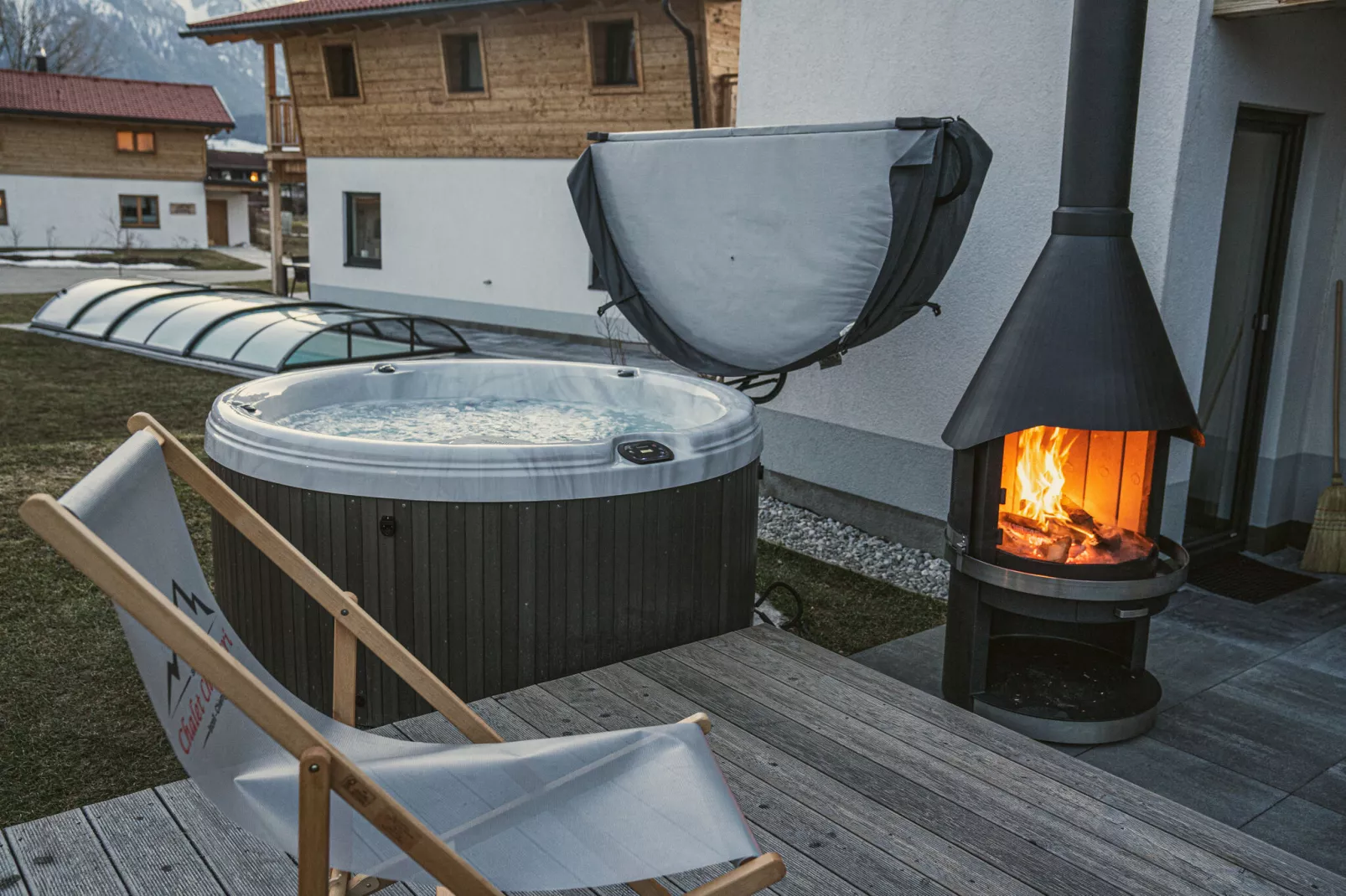 Chalet Charivari Inzell-Terrasbalkon