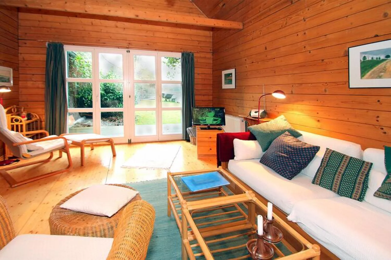 Reihenhaus am Müggelsee-Woonkamer