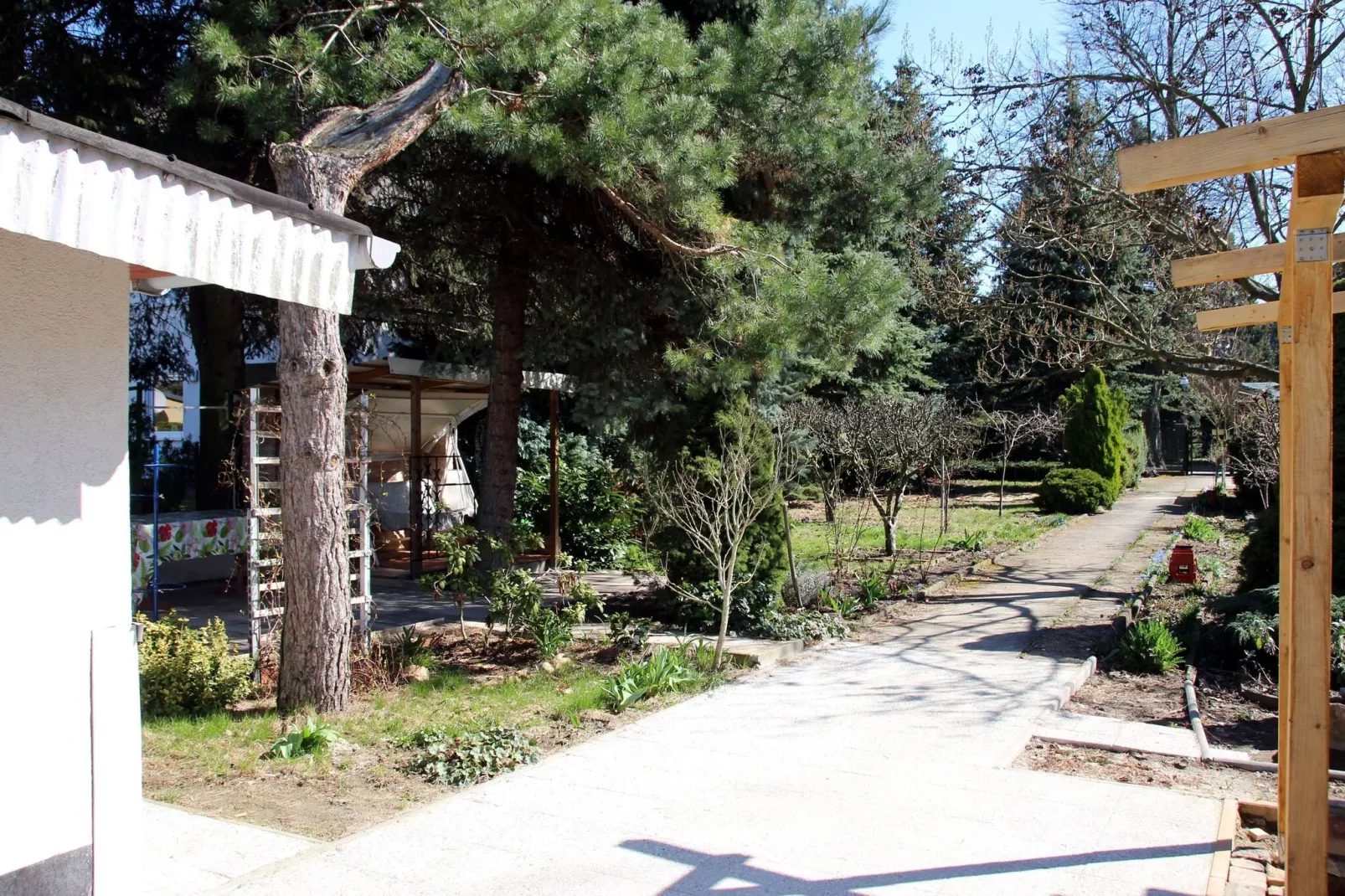 Bungalow Gartenidyll-Tuinen zomer