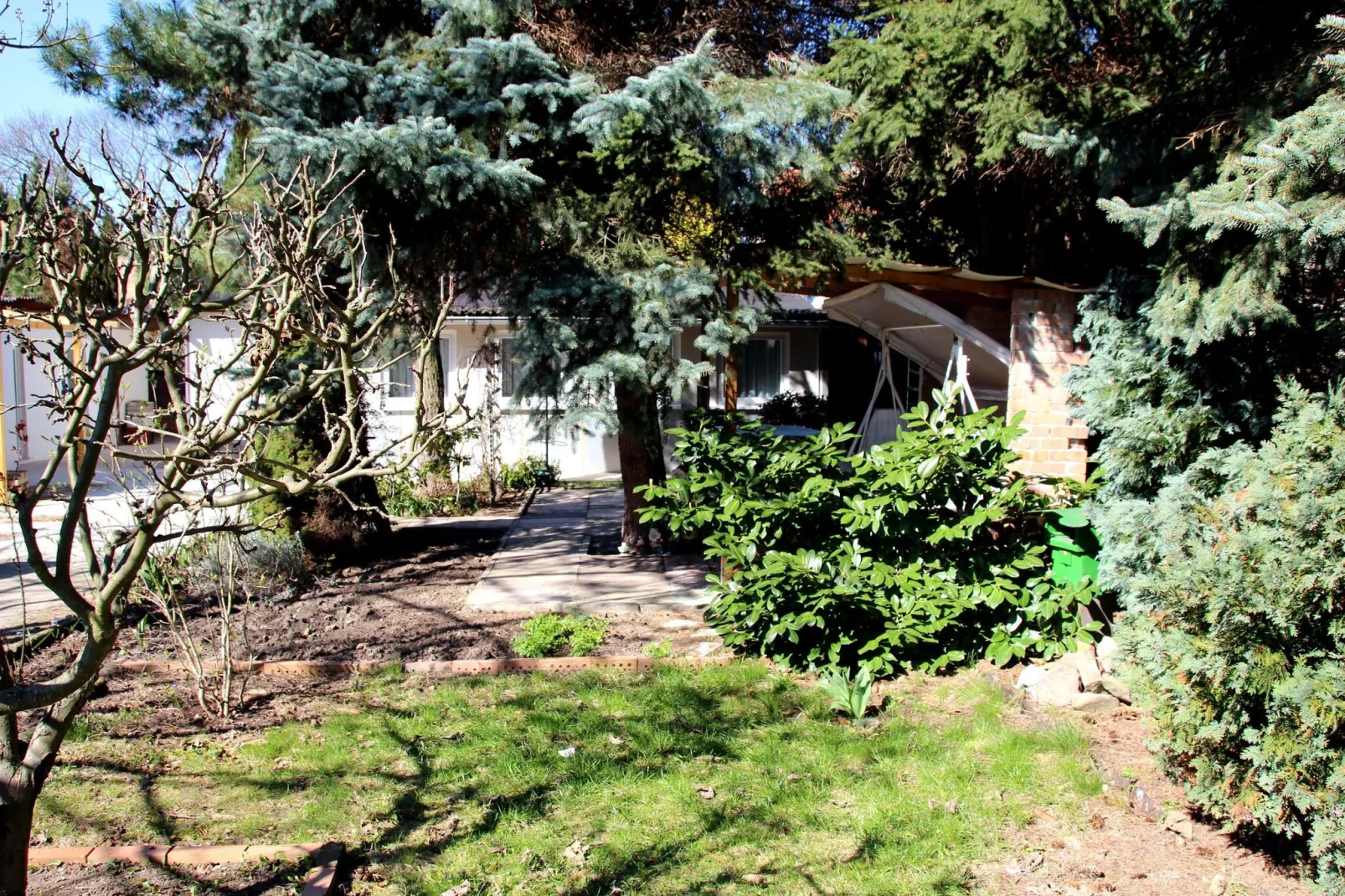 Bungalow Gartenidyll-Tuinen zomer