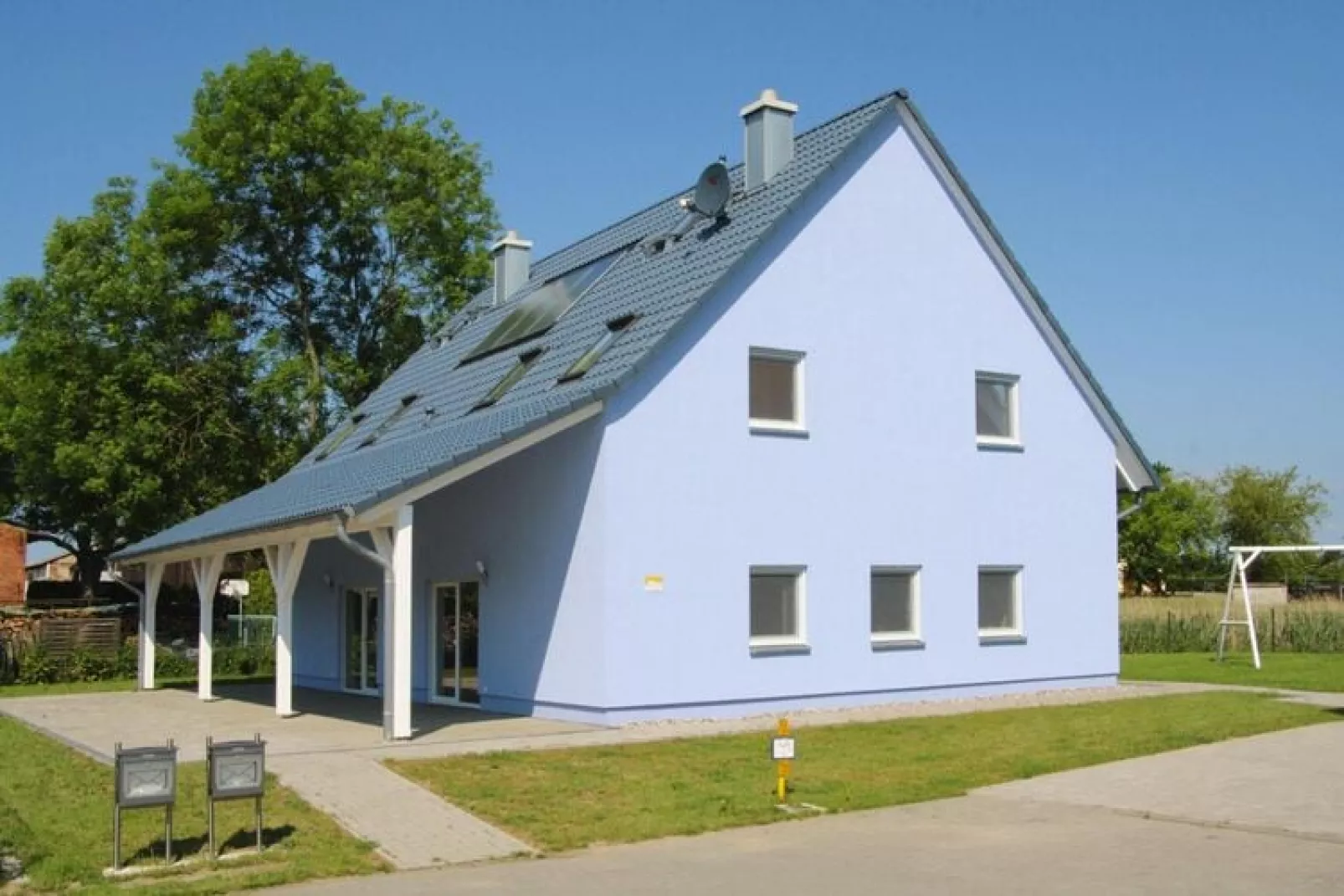 Haus Hyggelig Haus 1 120 qm-Buitenkant zomer