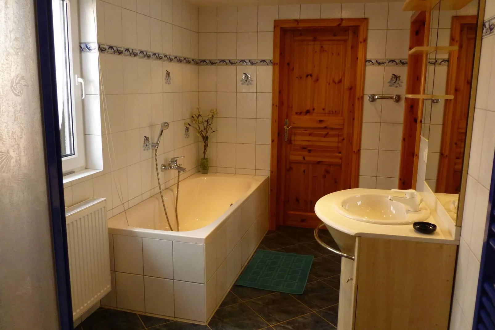 Ferienhaus Zum Storchennest-Badkamer