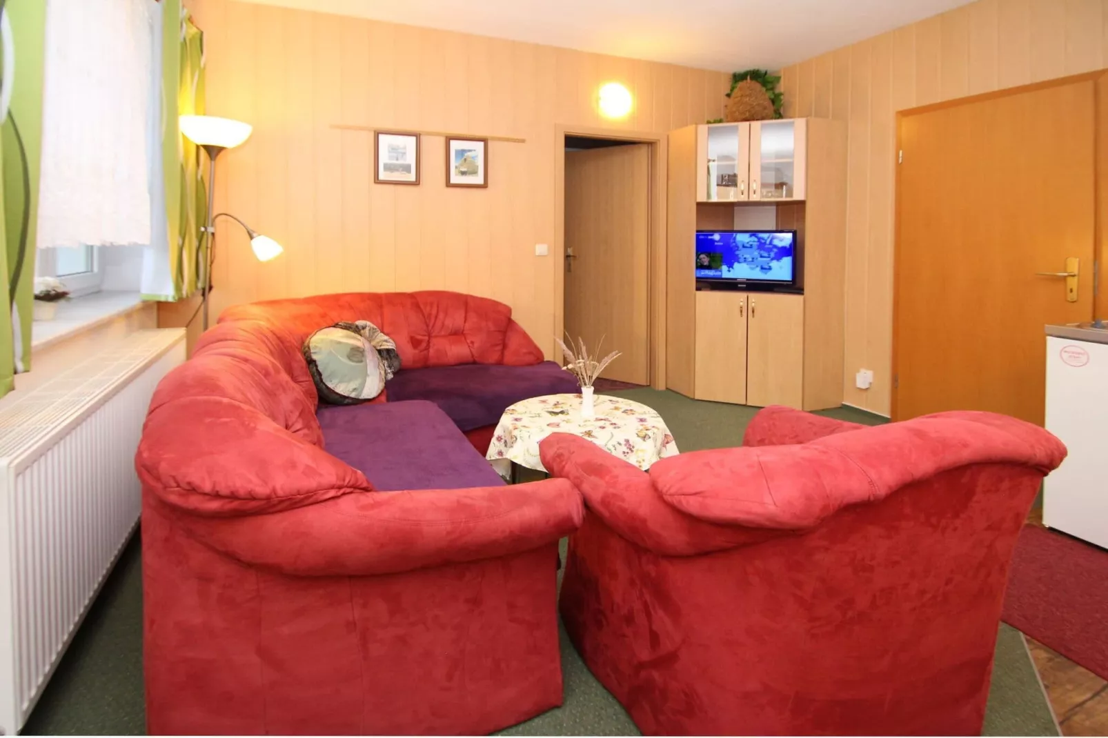 Ferienwohnung im EG in Alt Zauche-Woonkamer