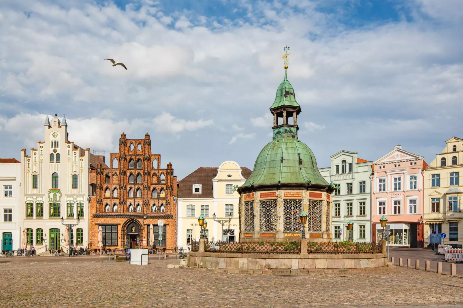 Hoher Damm Hansestadt Wismar-Gebieden zomer 5km