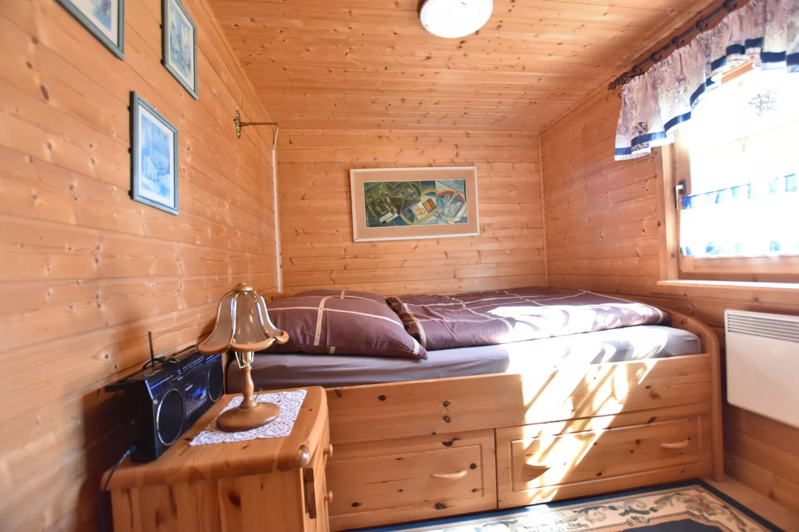 Blockhaus Zum Strande-Slaapkamer