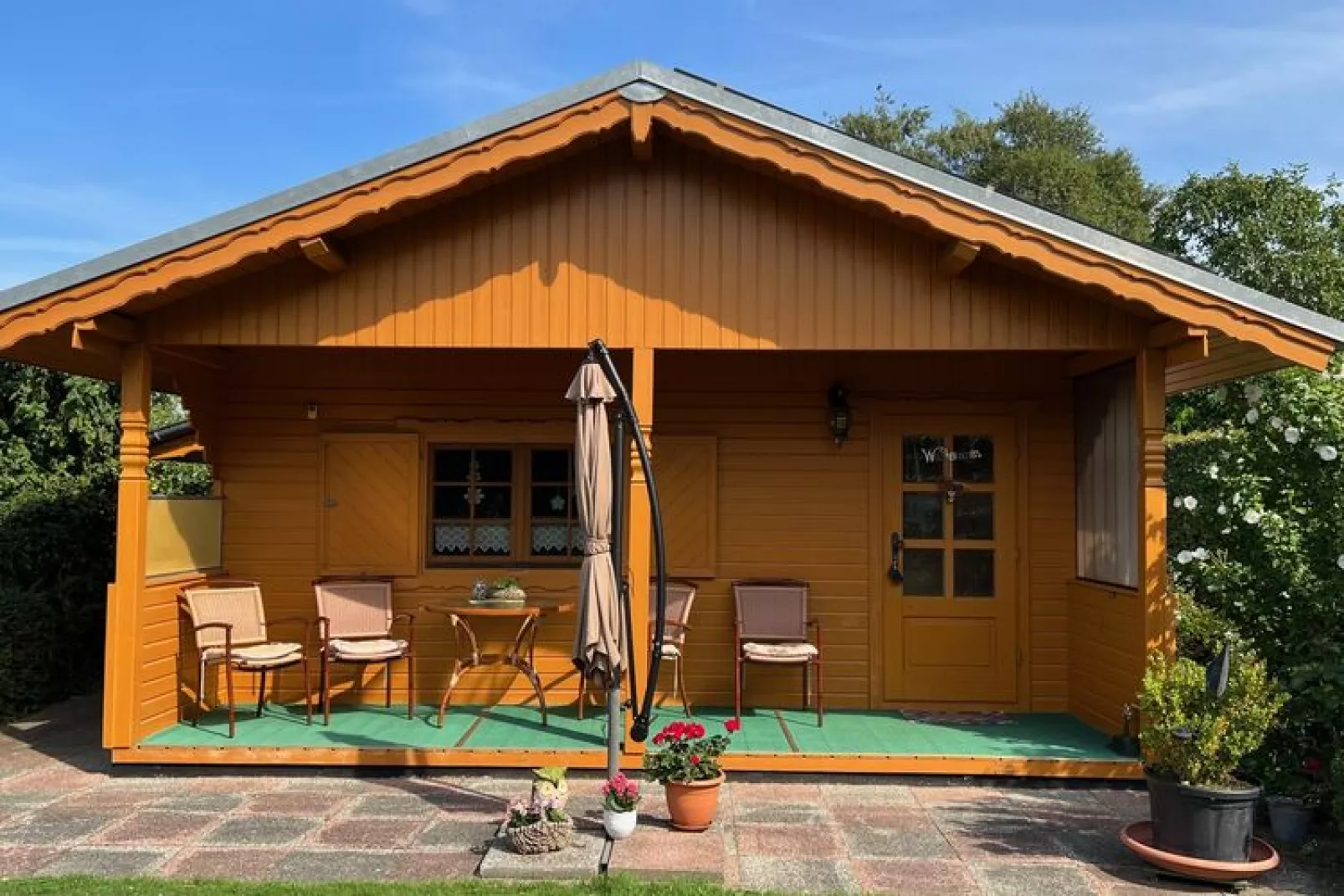 Blockhaus Zum Strande-Terrasbalkon