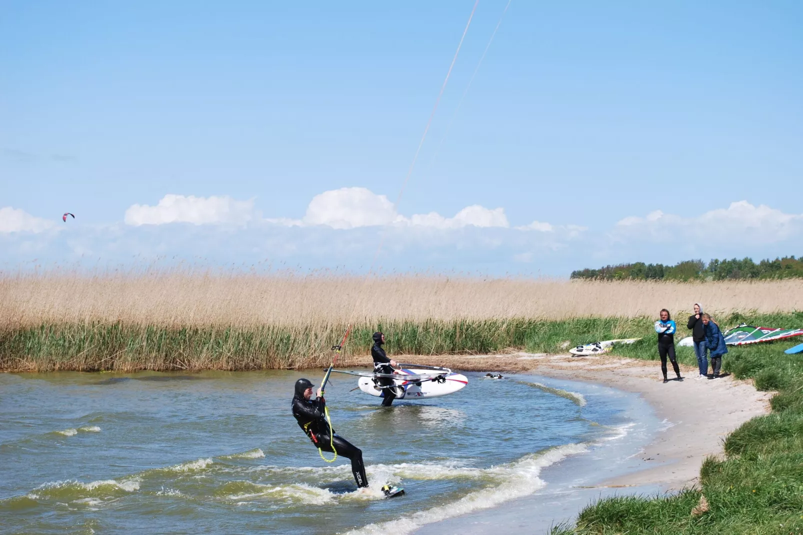 Nahe dem Salzhaff-Buitenkant zomer