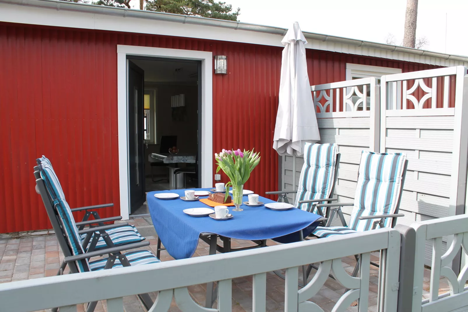 Am Strand-Terrasbalkon