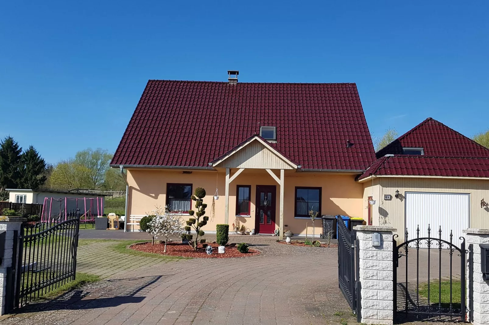 Exclusives 5 Sterne Ferienhaus mit  allem Komfort-Buitenkant zomer