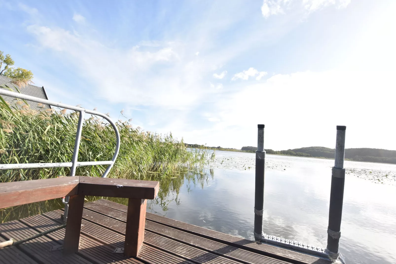 Das Haus Am See mit Kamin und eigenem Boot