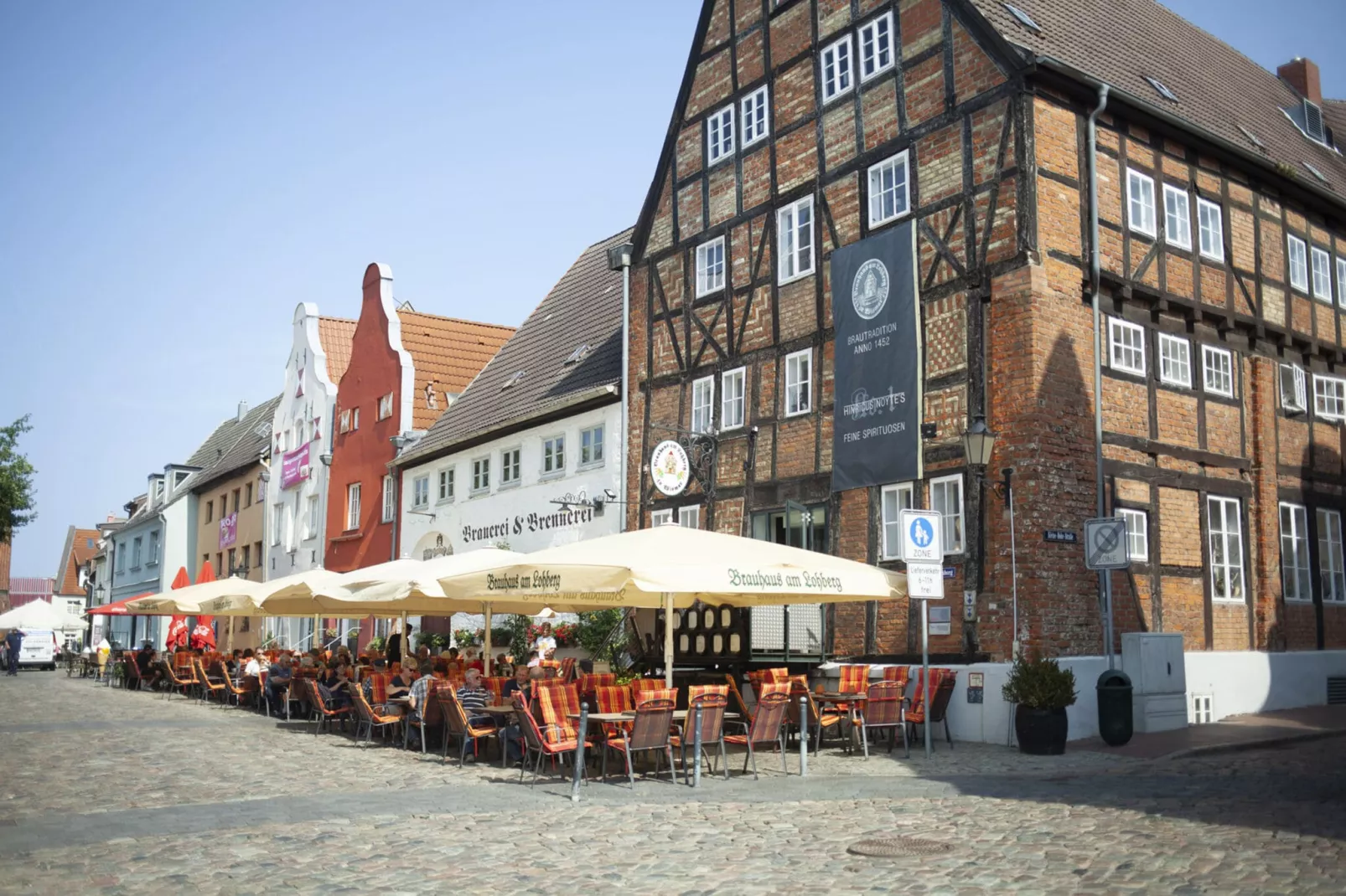 Citywohnung Hansestadt 3-Gebieden zomer 5km