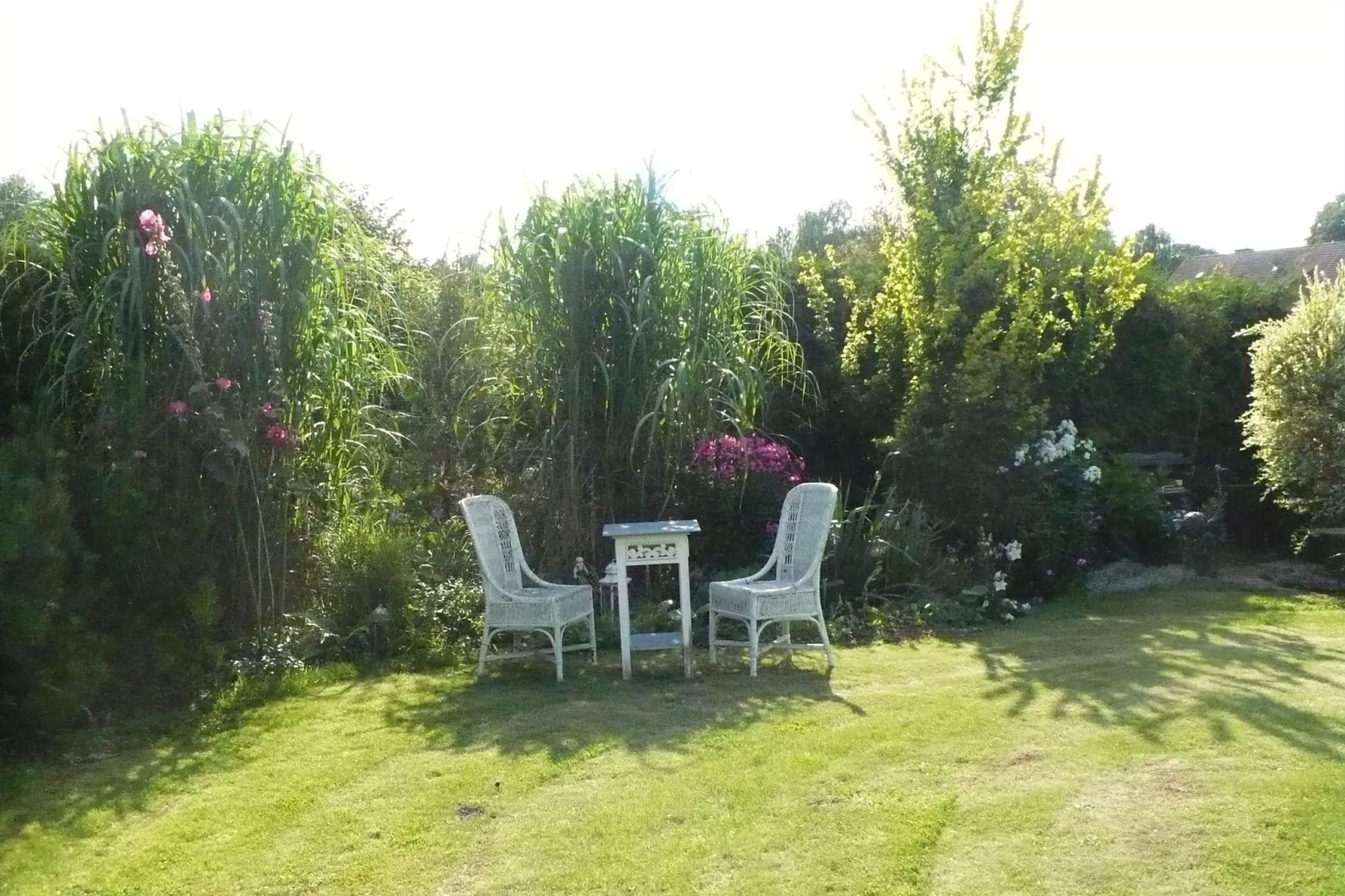 Wohnen im Grünen mit großem Garten und Grill-Terrasbalkon