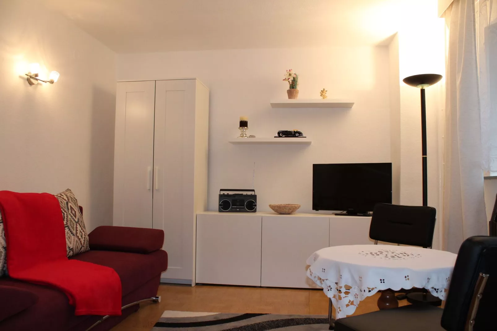 Ferienwohnung Alte Ziegelei-Woonkamer