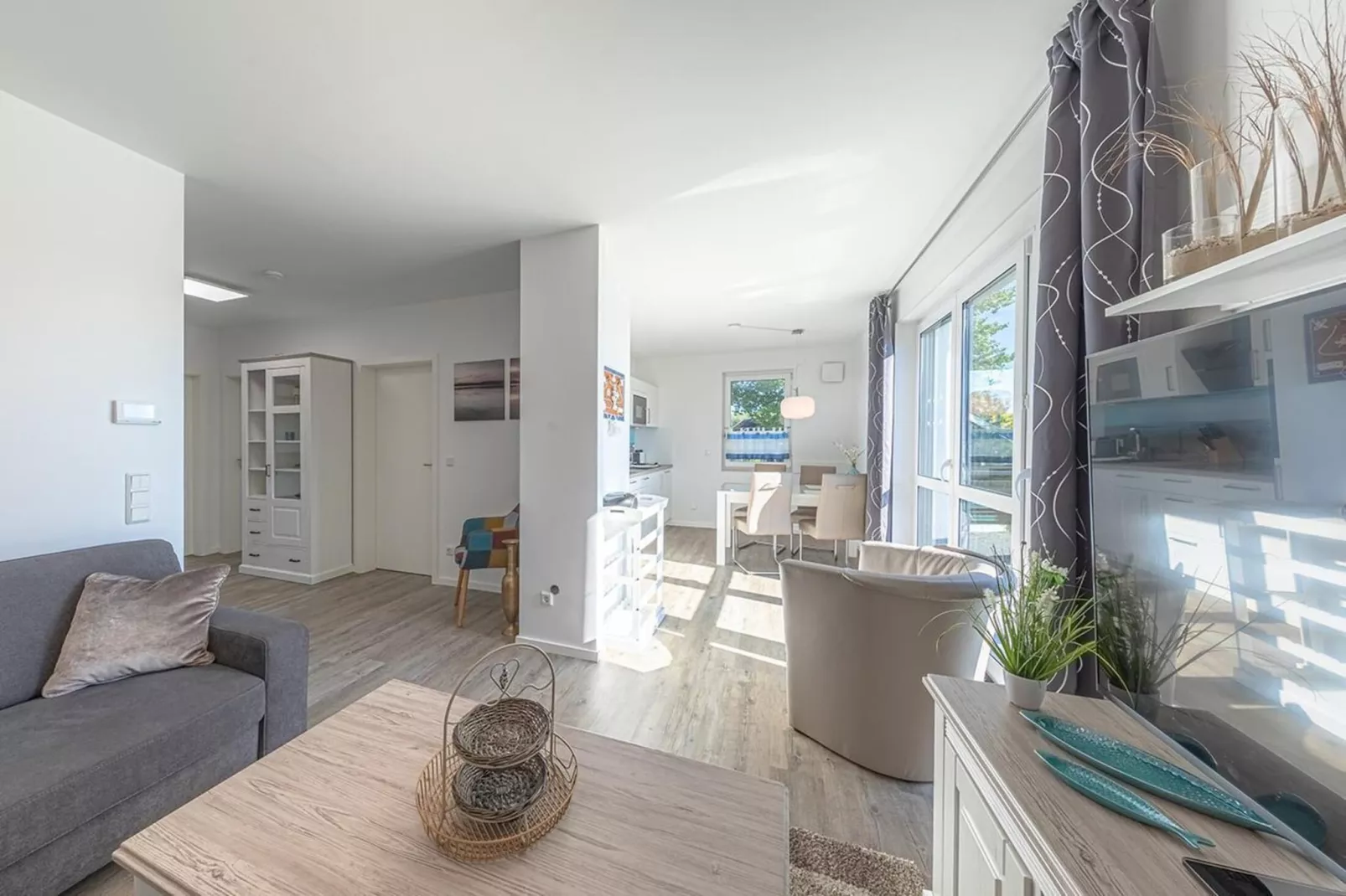 Hafenapartment 654-Woonkamer