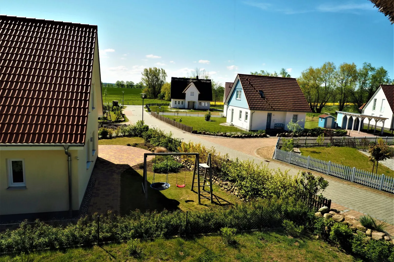 Ein Ostseetraum am Meer 4 Schlafzimmern Kamin Sauna-Uitzicht zomer