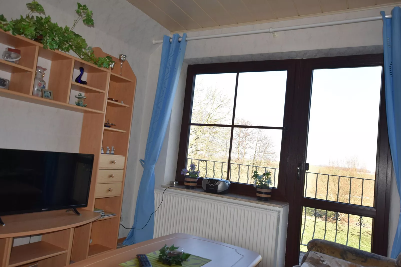 Ferienwohnung mit Gartenblick