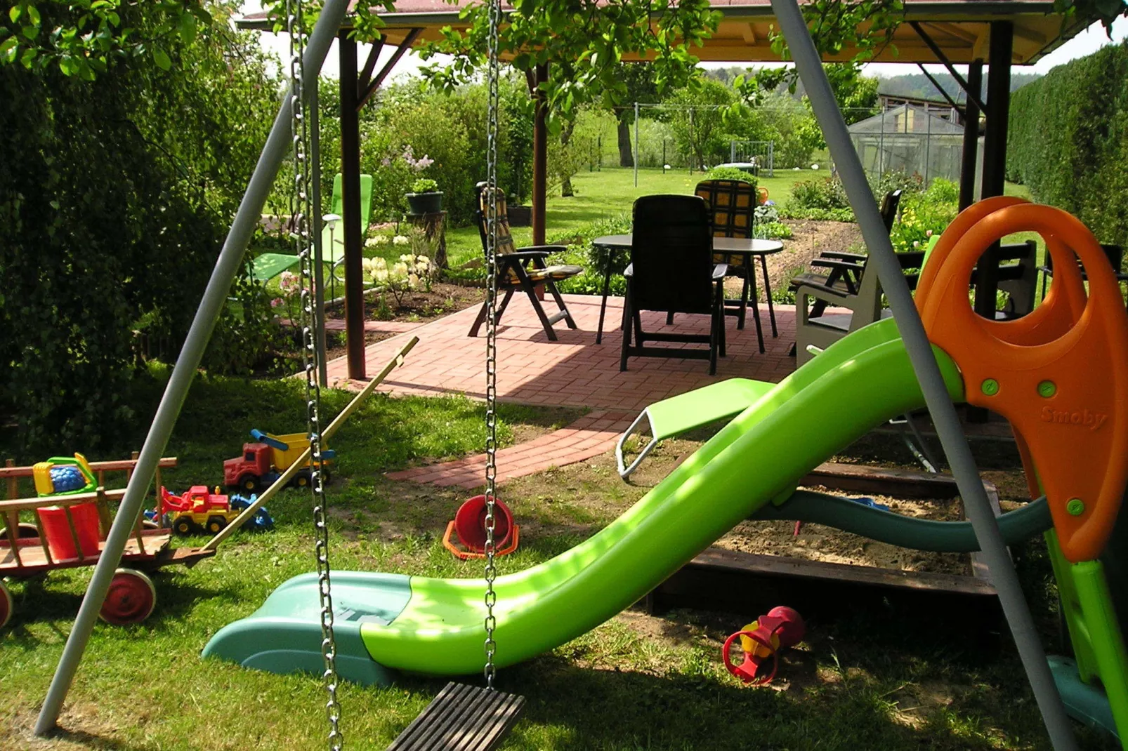 Ferienwohnung mit Gartenblick-Faciliteiten