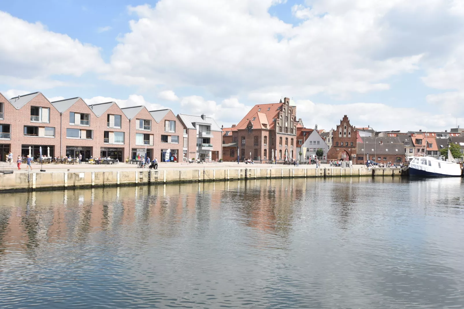 Schifferhus Altstadt-Buitenkant zomer