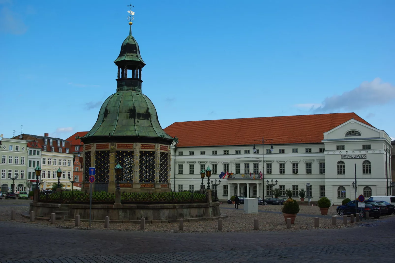 Schifferhus Altstadt-Gebieden zomer 1km