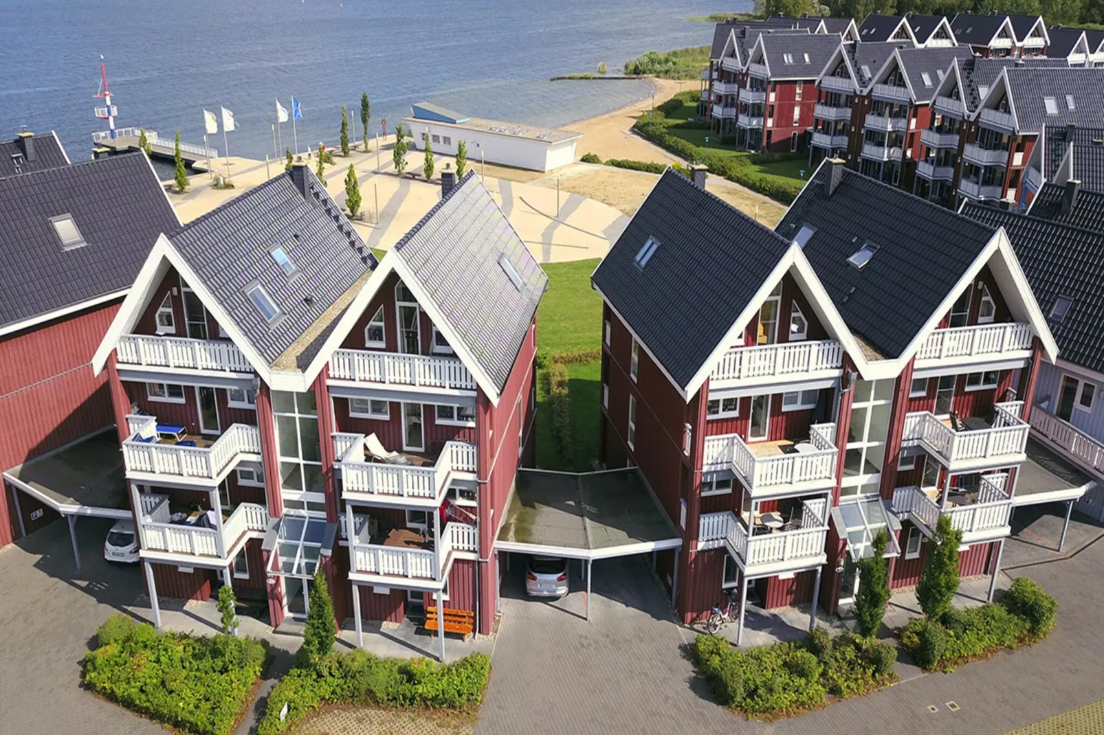 Kapitänsdeck 4 Pers 443-Uitzicht zomer
