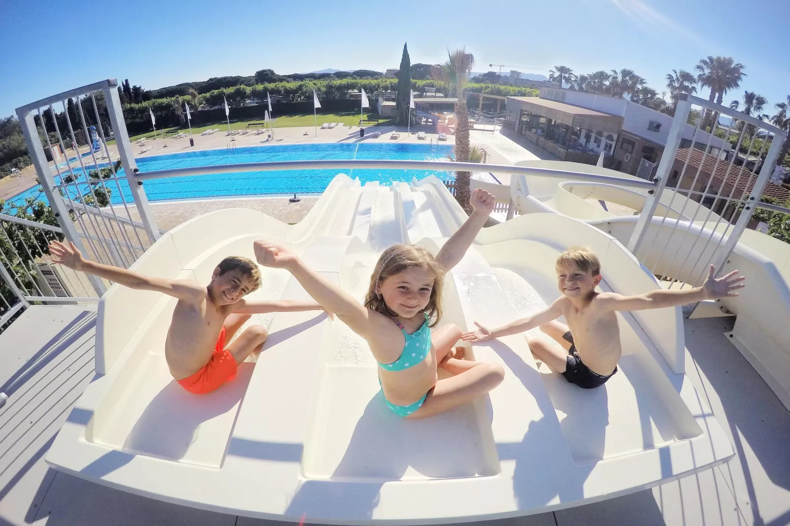 Camping Cambrils Playa 3 BUNGALOW NEW MEDITERRANI-Zwembad