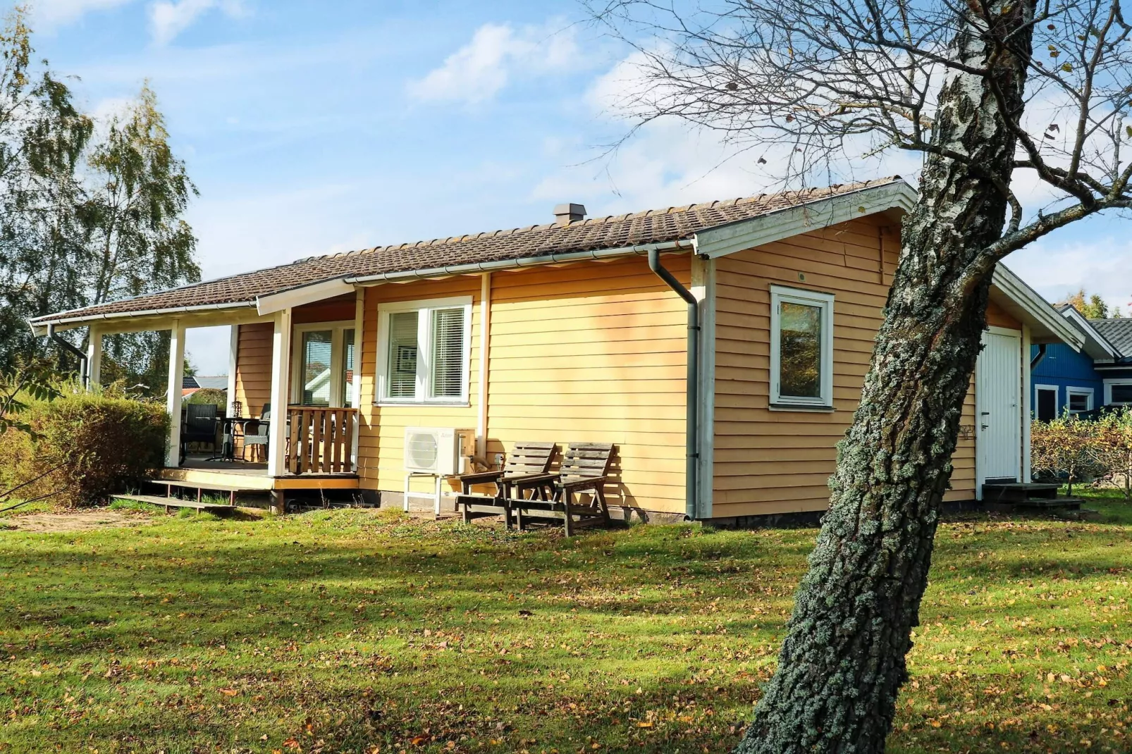 Gezellig vakantiehuis met balkon-Buitenlucht
