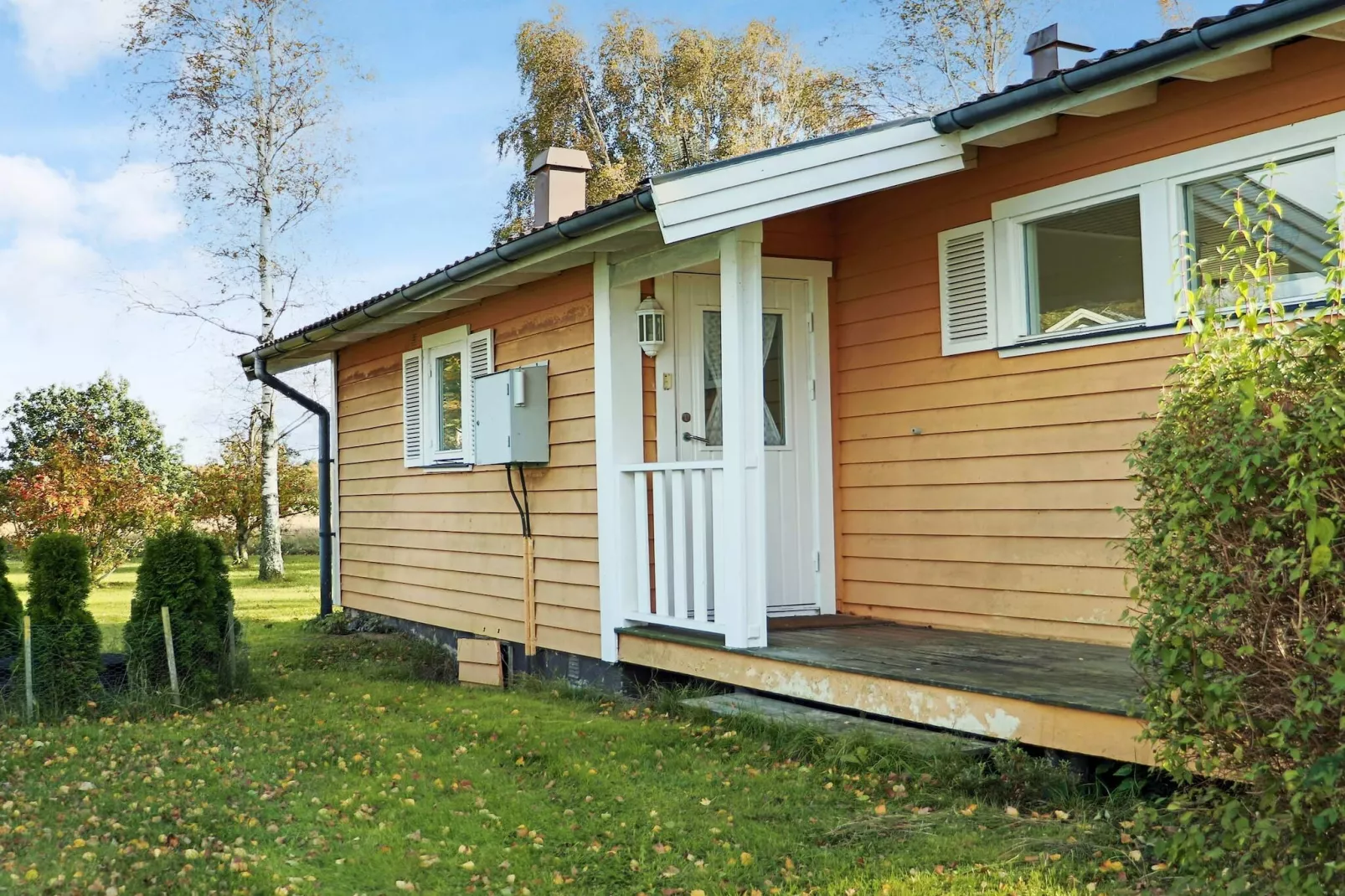 Gezellig vakantiehuis met balkon-Buitenlucht