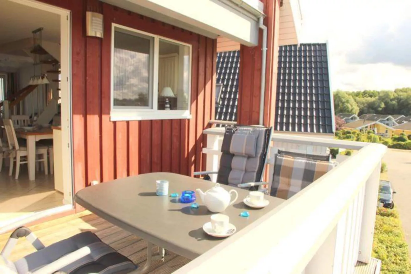 Kapitänsdeck 6 Pers 436-Terrasbalkon