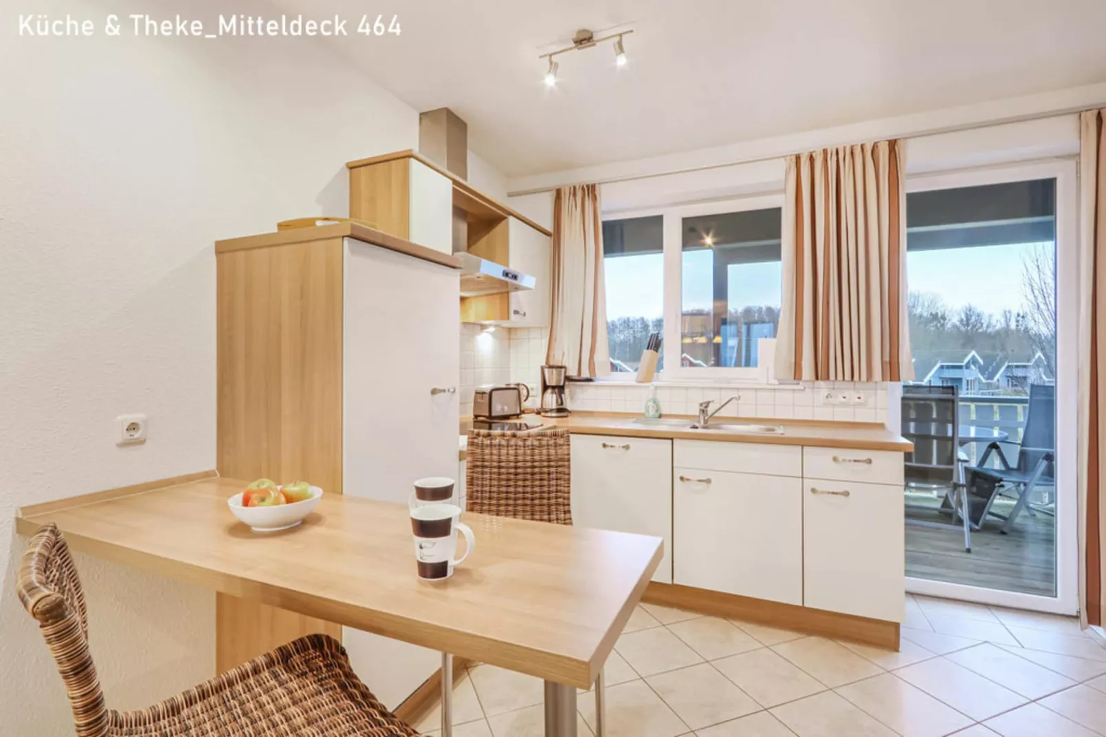 Mitteldeck 464-Keuken