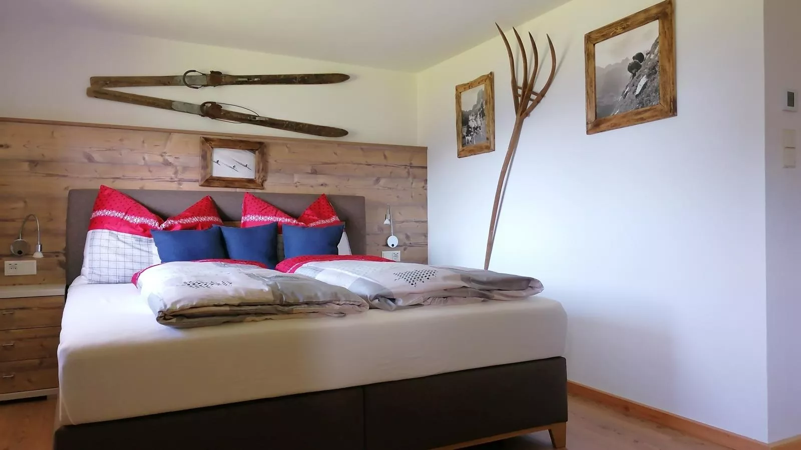 Hütte zum Dillental-Slaapkamer