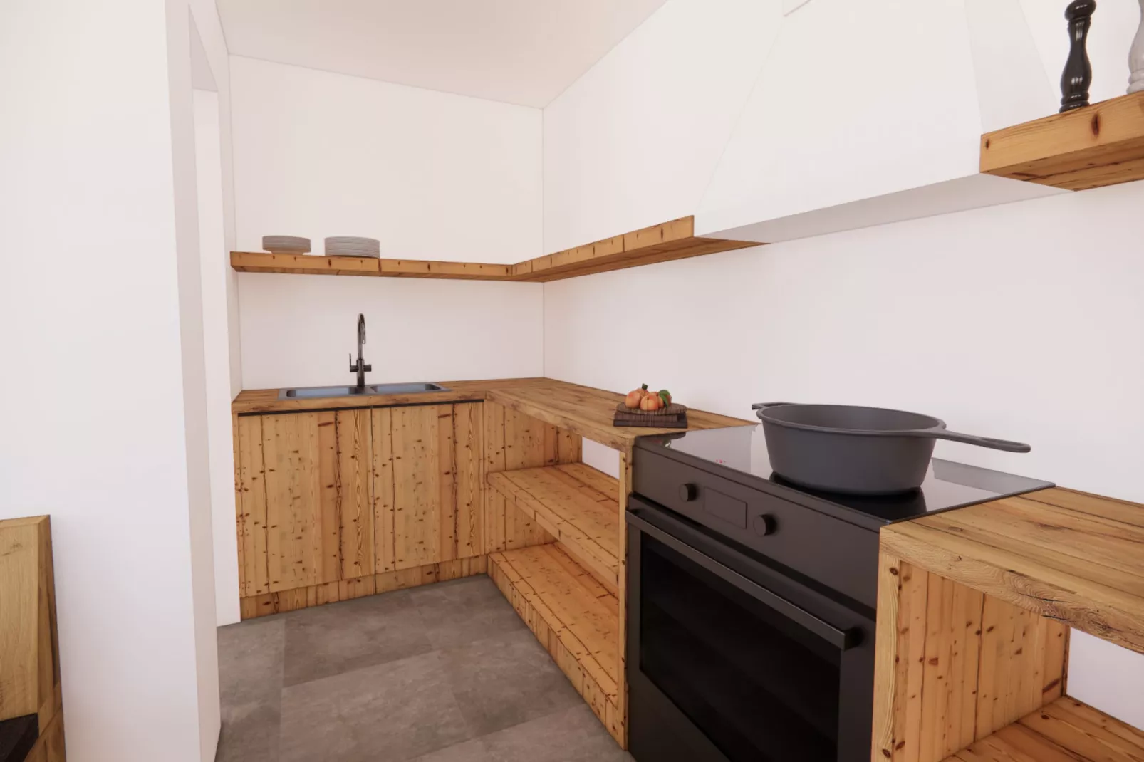 Bauernhaus Guggengut-Keuken