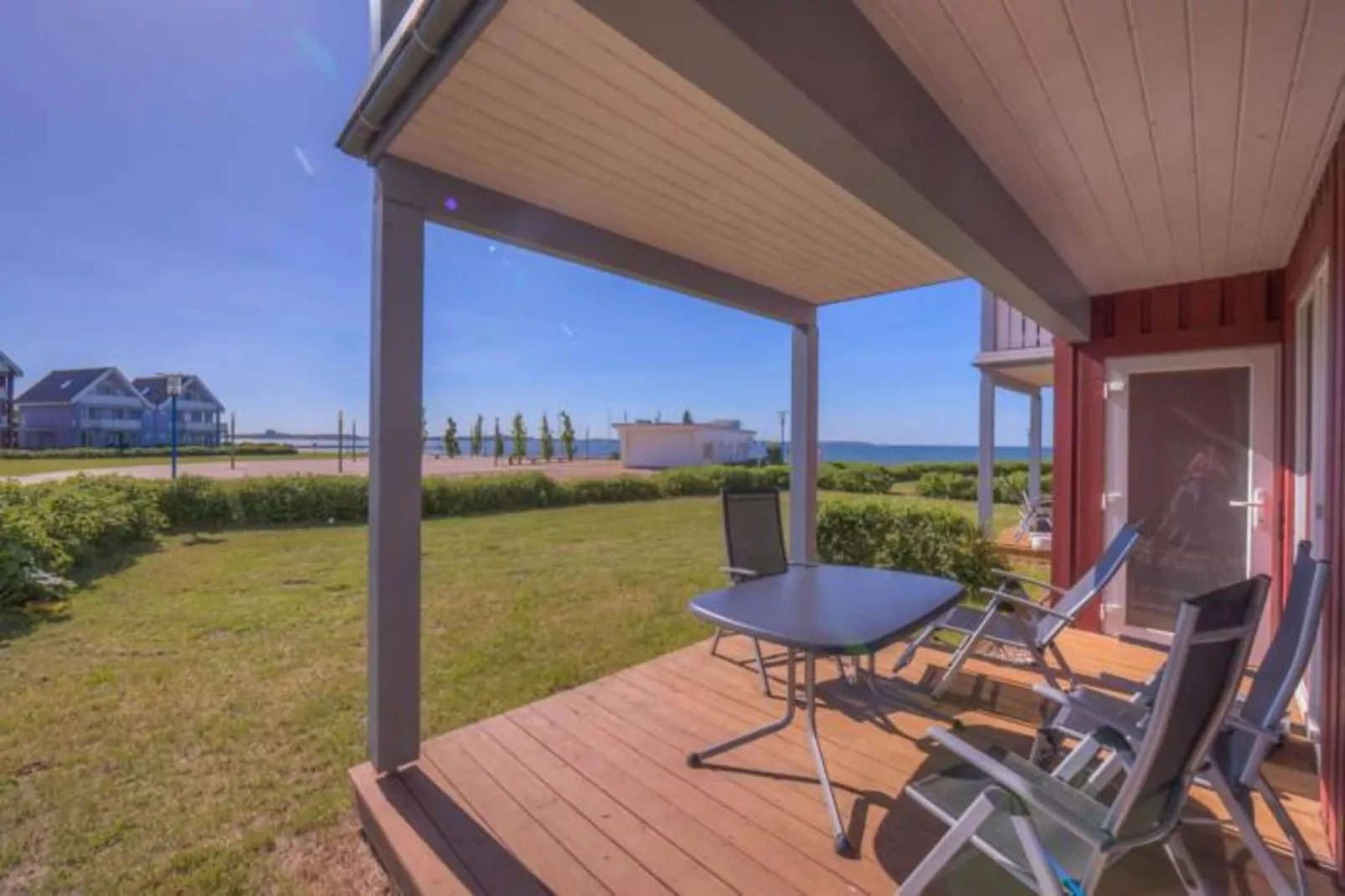 Kapitänshaus Gartendeck 64 qm Nr 471-Terrasbalkon
