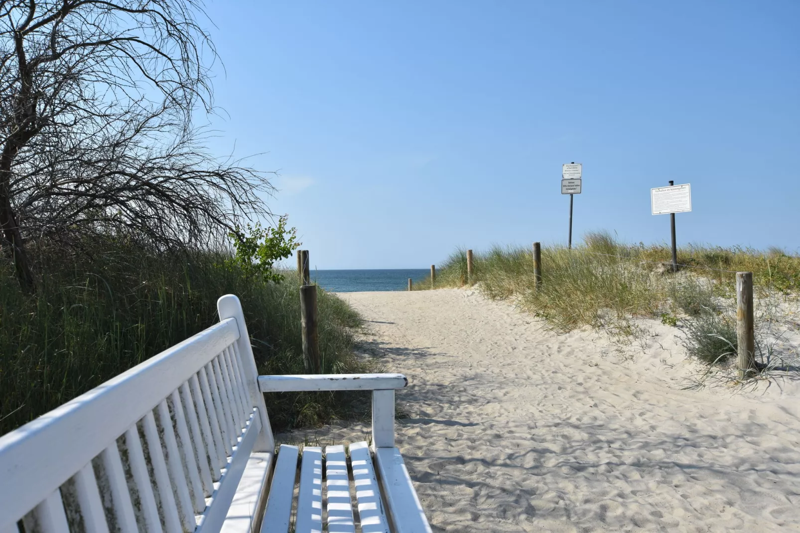 Arko 2 dicht am feinsandigen Strand