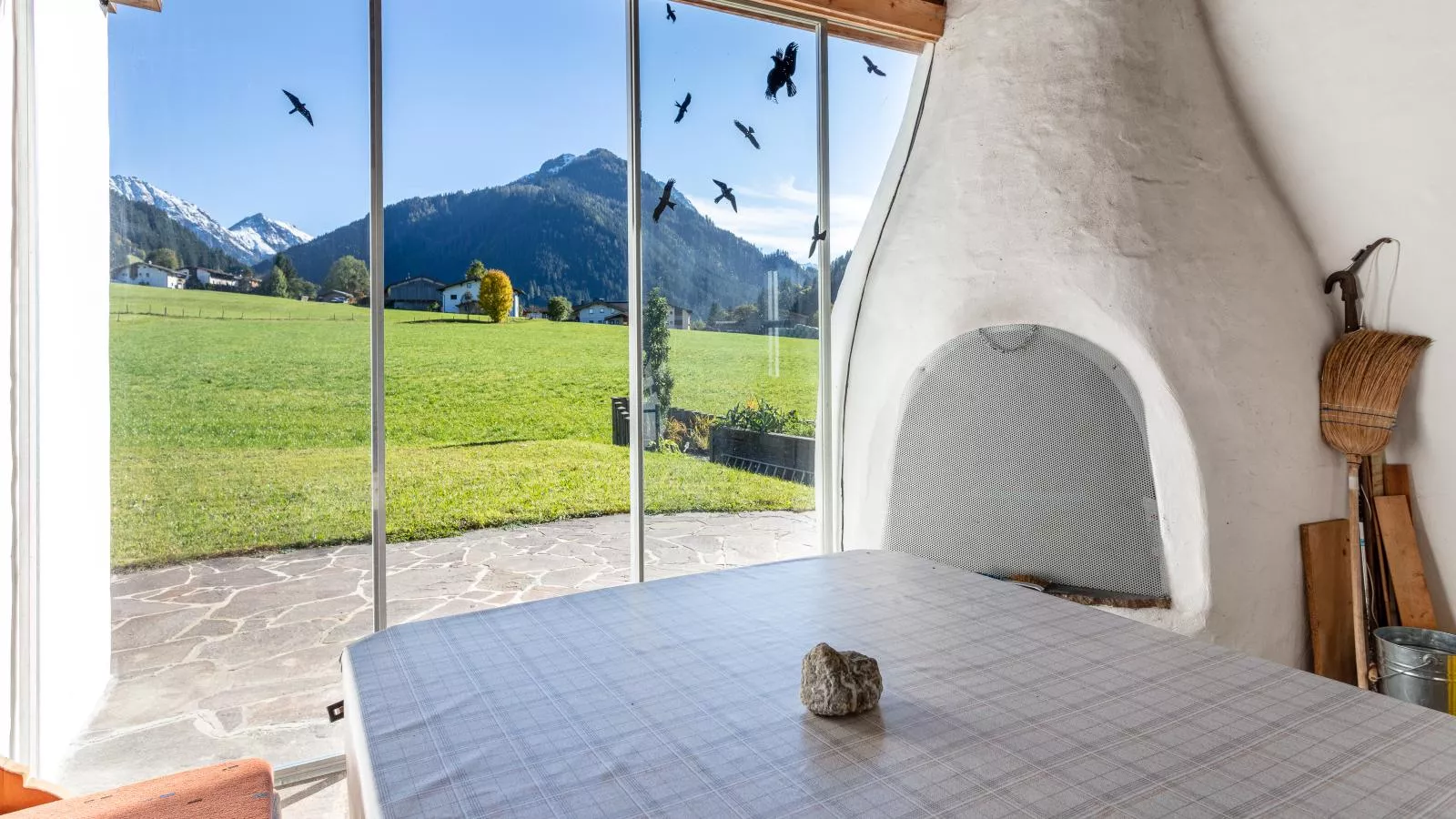 Chalet Rettensteinblick-Tuinen zomer