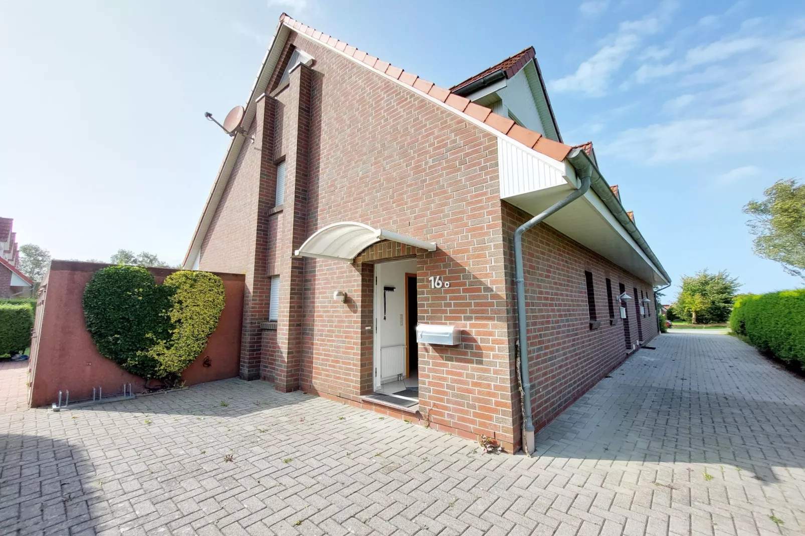 Doppelhaushälfte Wattwurm 34-Buitenkant zomer