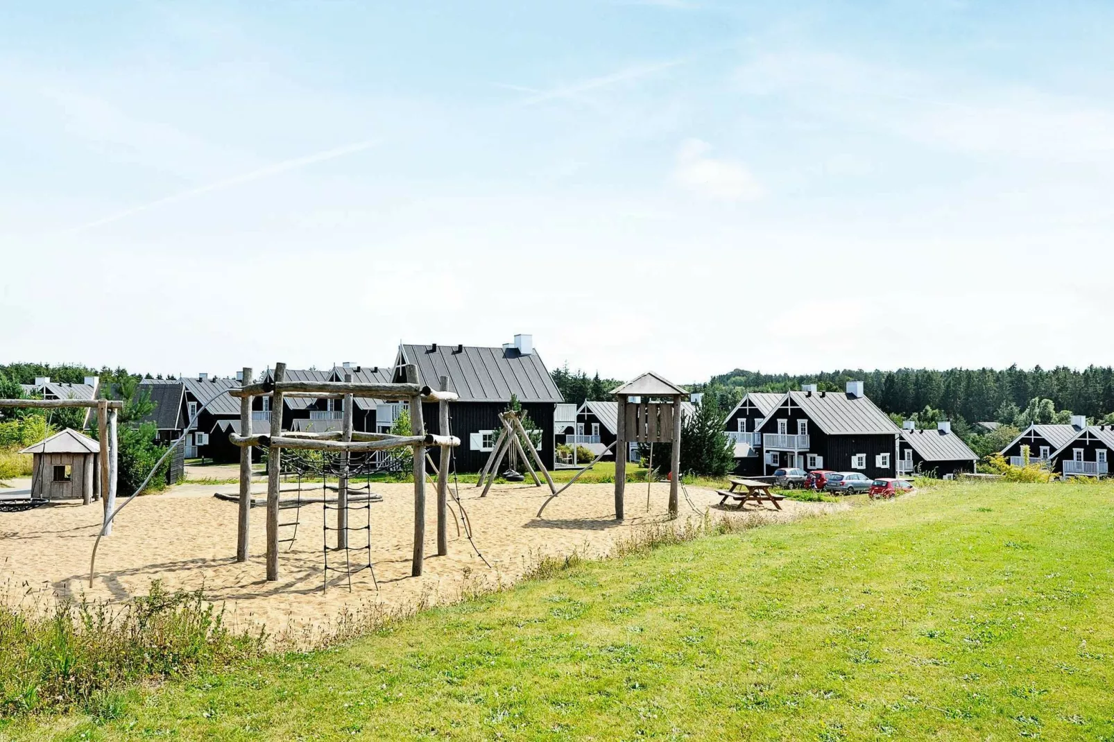 8 persoons vakantie huis in Gjern-Buitenlucht