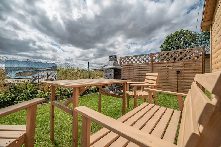 Osada Trzy Siostry domek nr 4 dla 6 osób Dąbrowa-Terrasbalkon