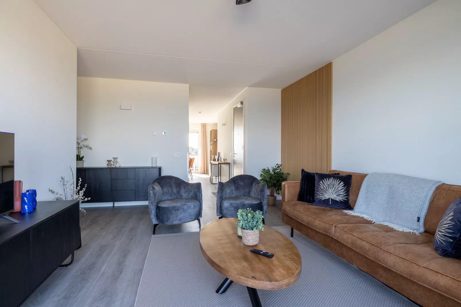 Appartement Vista Maris "Charlotte's Parel" - Havenweg 8-44  Sint-Annaland-Woonkamer