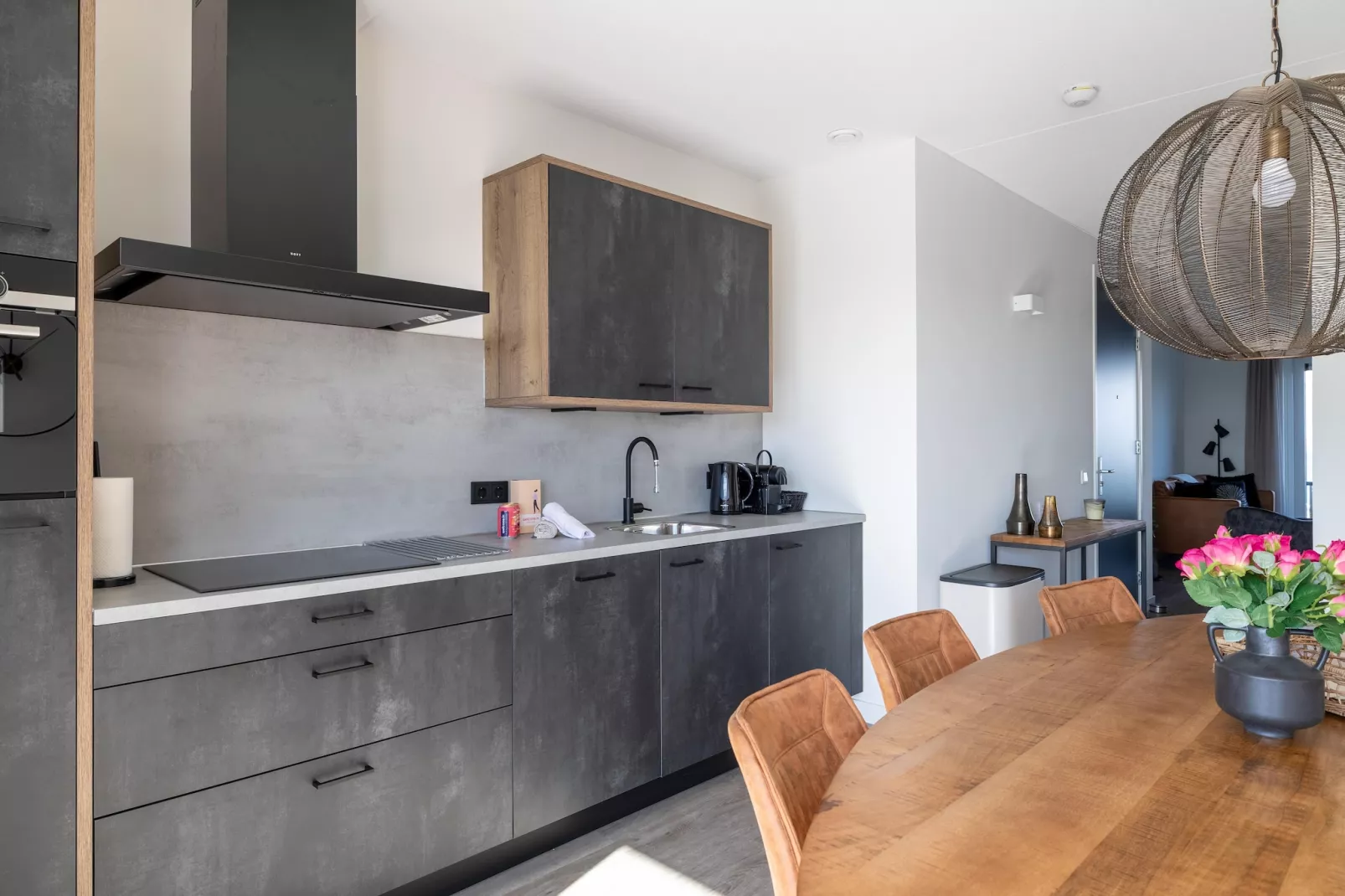Appartement Vista Maris "Charlotte's Parel" - Havenweg 8-44  Sint-Annaland-Keuken