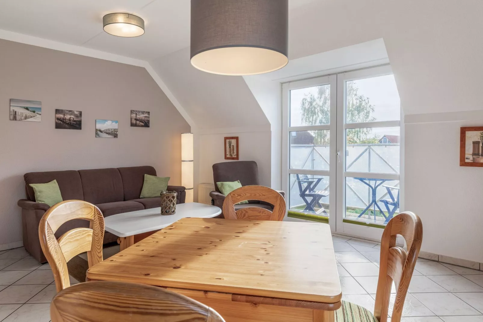 Ferienwohnung Insel Poel 22-Woonkamer