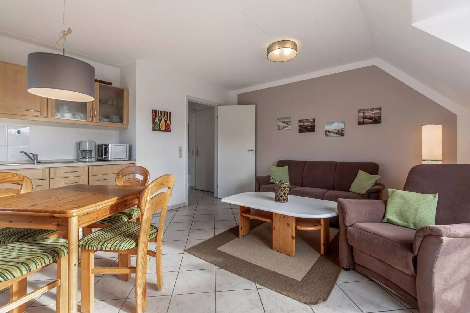 Ferienwohnung Insel Poel 22-Woonkamer