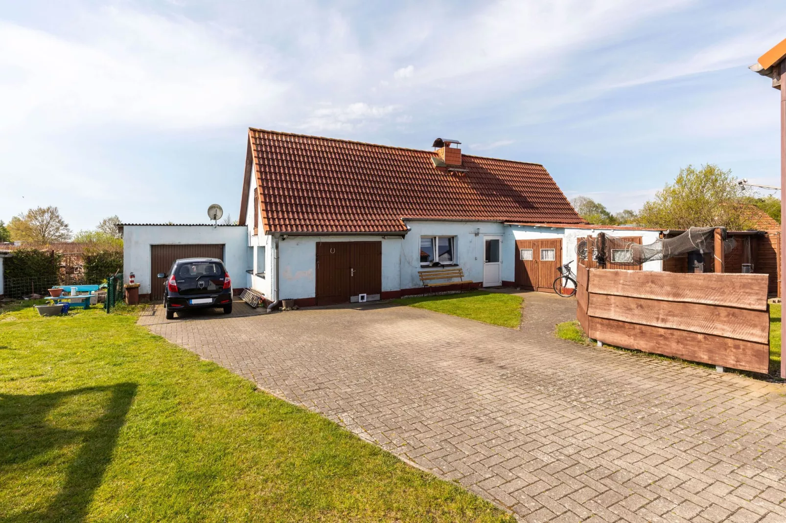 Ferienwohnung Dunker nähe Ostsee-Buitenkant zomer