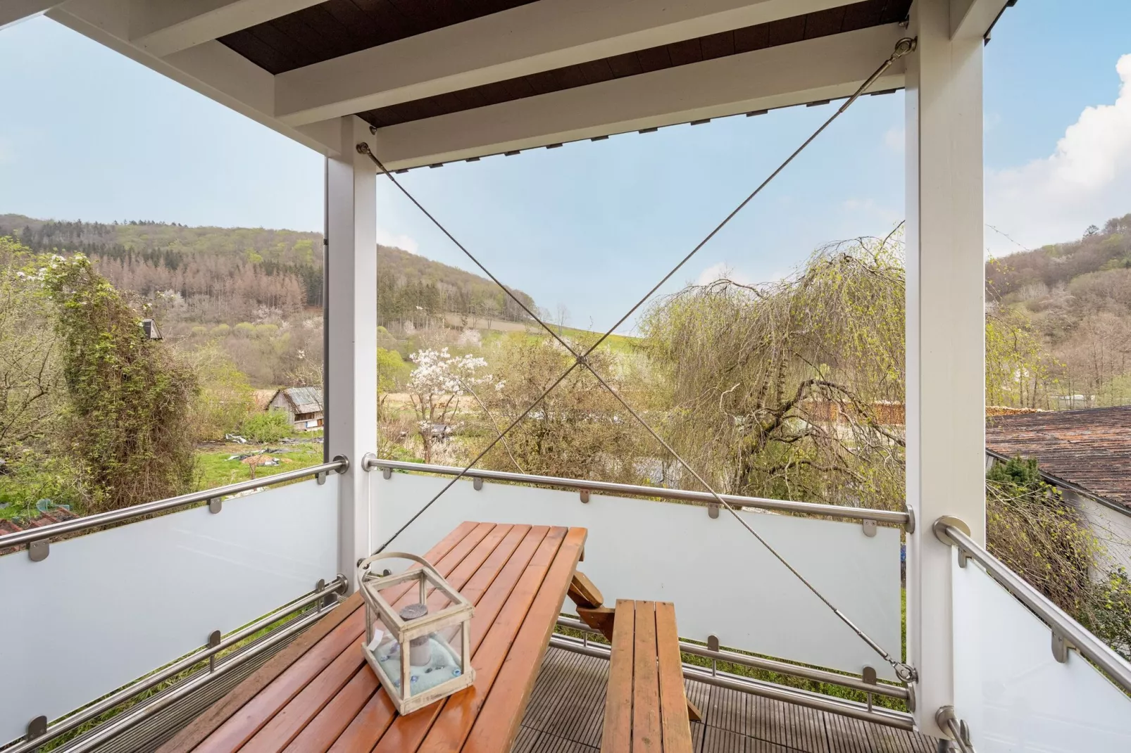 Green Buildings Ferienwohnung Herscheid-Sauerland-Terrasbalkon