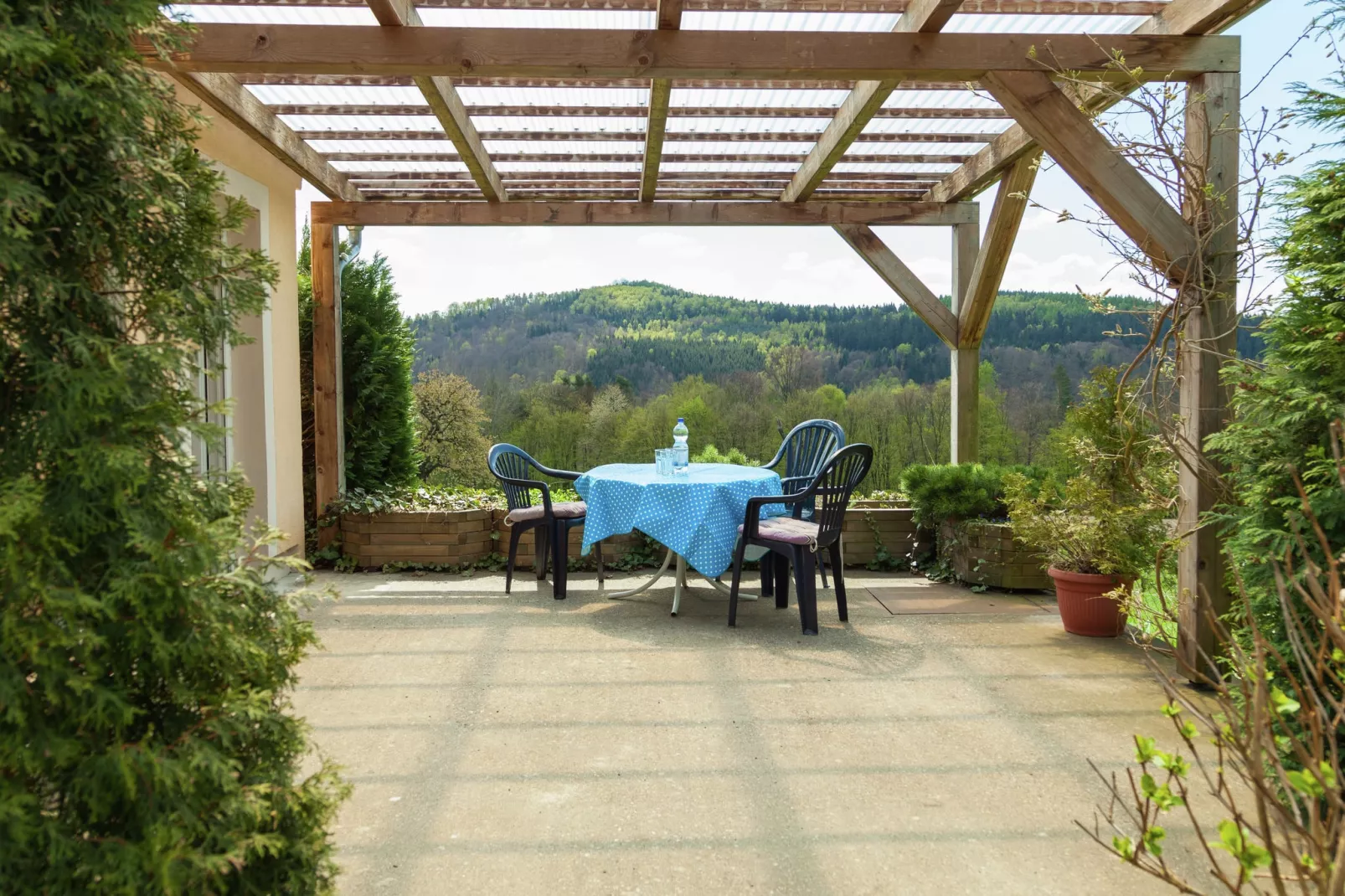 Sächsische Schweiz-Terrasbalkon